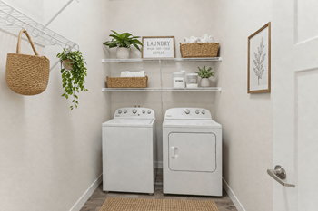In-home washer & dryer